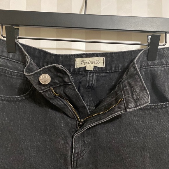 Madewell rigid denim A-line mini skirt - Picture 5 of 6